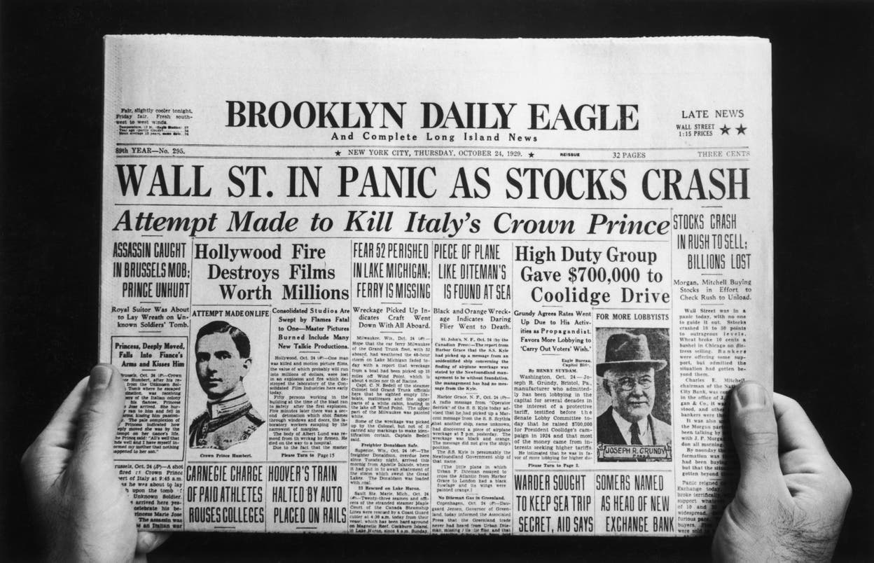 Market Crash of 1929: A World in Panic